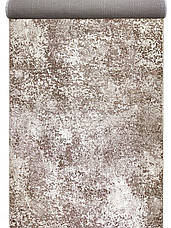 Килим 2х4 овал з ворсом на тканій основі бежевий мармур Mira 24058/120о, фото 5