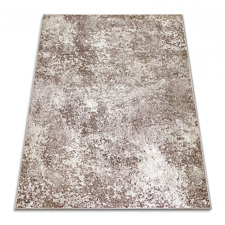 Килим 2х5 з ворсом на тканій основі бежевий мармур Mira 24058/120