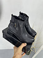 Черевики жіночі H&G 3 чорні на підборах 37, фото 7