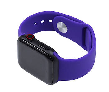 Ремінець Silicone Watch Band for Apple Watch 38/40/41 mm Deep Purple S/M (SWB3840PRL)