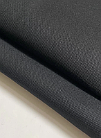 Чорна саржа в рулонах