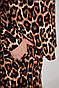 Жіночий домашній костюм із леопардовим принтом Піжама великого розміру, фото 5