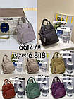Сумка жіноча підліткова 16*18 см через плече з кишенею в різних кольорах Fedya, фото 2