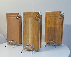 Набір досок для нарізки + підставка