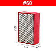 Набір алмазних притирів - 4 шт: 60/100/200/400 Grid - Шліфувальні армовані губки - ARM-004, фото 5