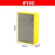 Набір алмазних притирів - 4 шт: 60/100/200/400 Grid - Шліфувальні армовані губки - ARM-004, фото 8