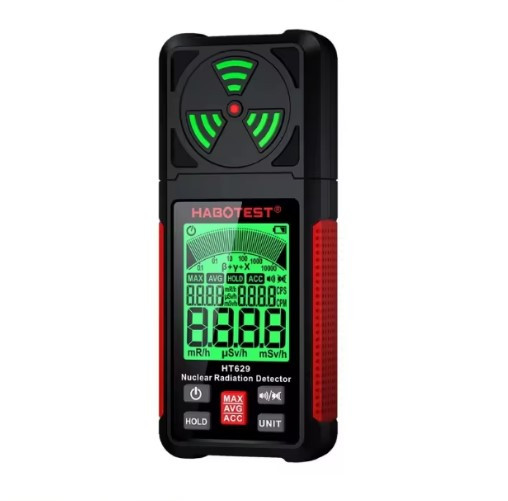 Лічильник Гейгера HABOTEST HT629 - вимірювач бета-, гамма-і рентгенівського випромінювання, фото 1