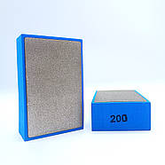 Алмазний притир #200 точний - скло, кераміка, вітражі, мозаїка, фарфор 200 grit - USL, фото 2