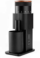 Портативна електрична кавомолка Wisdom з акумулятором сталевими жорнами та регулюванням рівня помолу