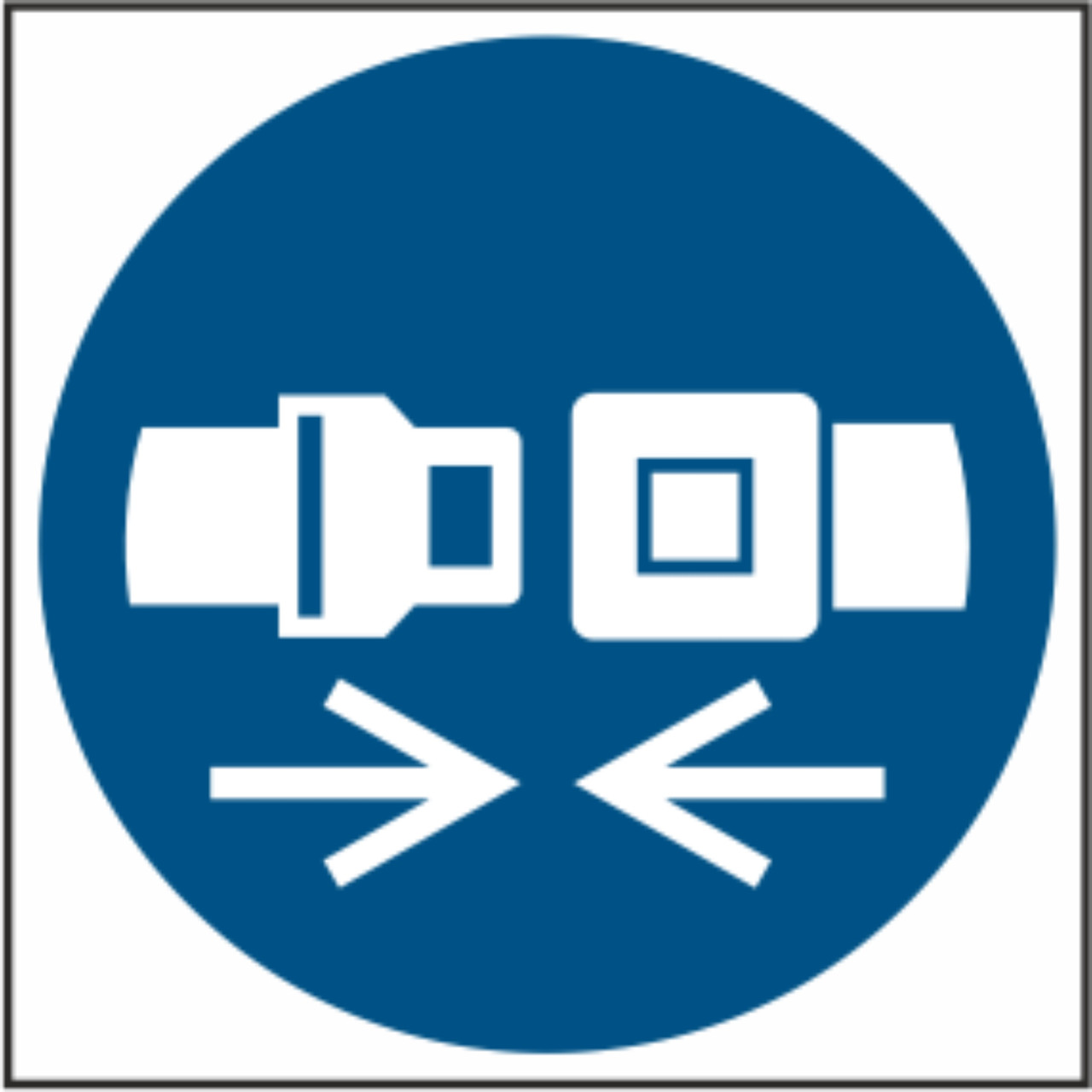 Знак табличка одягнути паски безпеки, фото 1