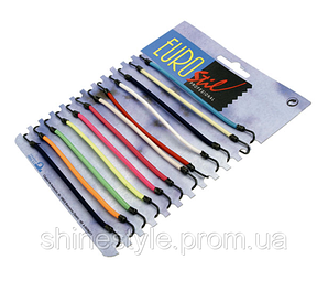 Eurostil 00640 Гумки з гачками кольорові 12шт