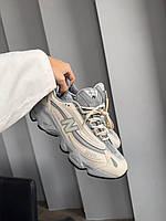 Бежеві демісезонні шкіряні жіночі кросівки New Balance 1000 Beige Нью Беланс 1000