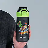 Пляшечка для води Kite Hot Wheels HW25-1213, 560 мл, чорна, фото 4