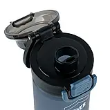 Пляшечка для води Kite, 760 мл, K25-1214-1 сіра, фото 2