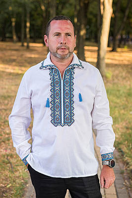 Сорочка Varetti Льон вишита чоловіча L-4XL