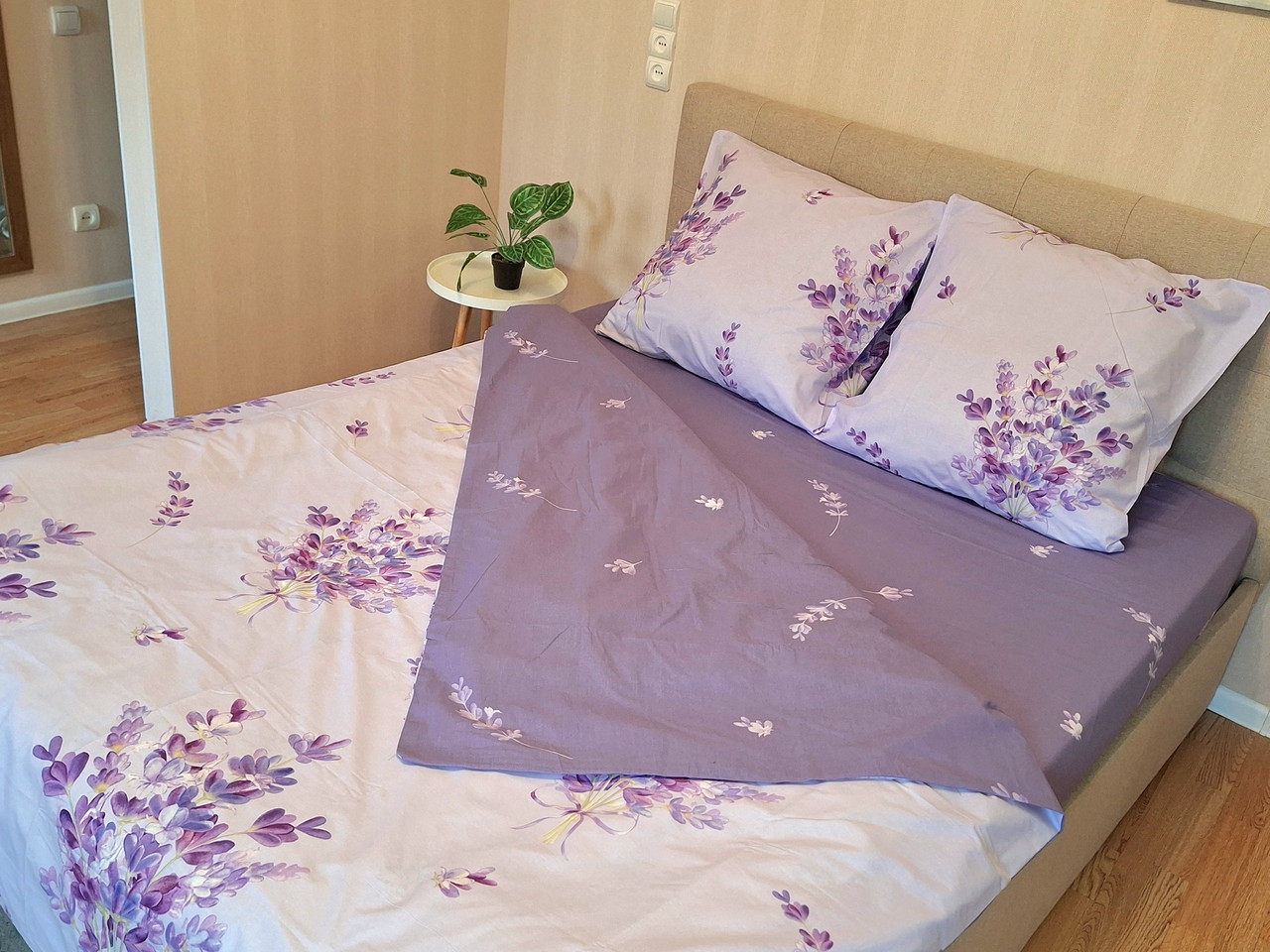 Постільна білизна Ранфорс 18, сімейний 220х240 см, на кнопках