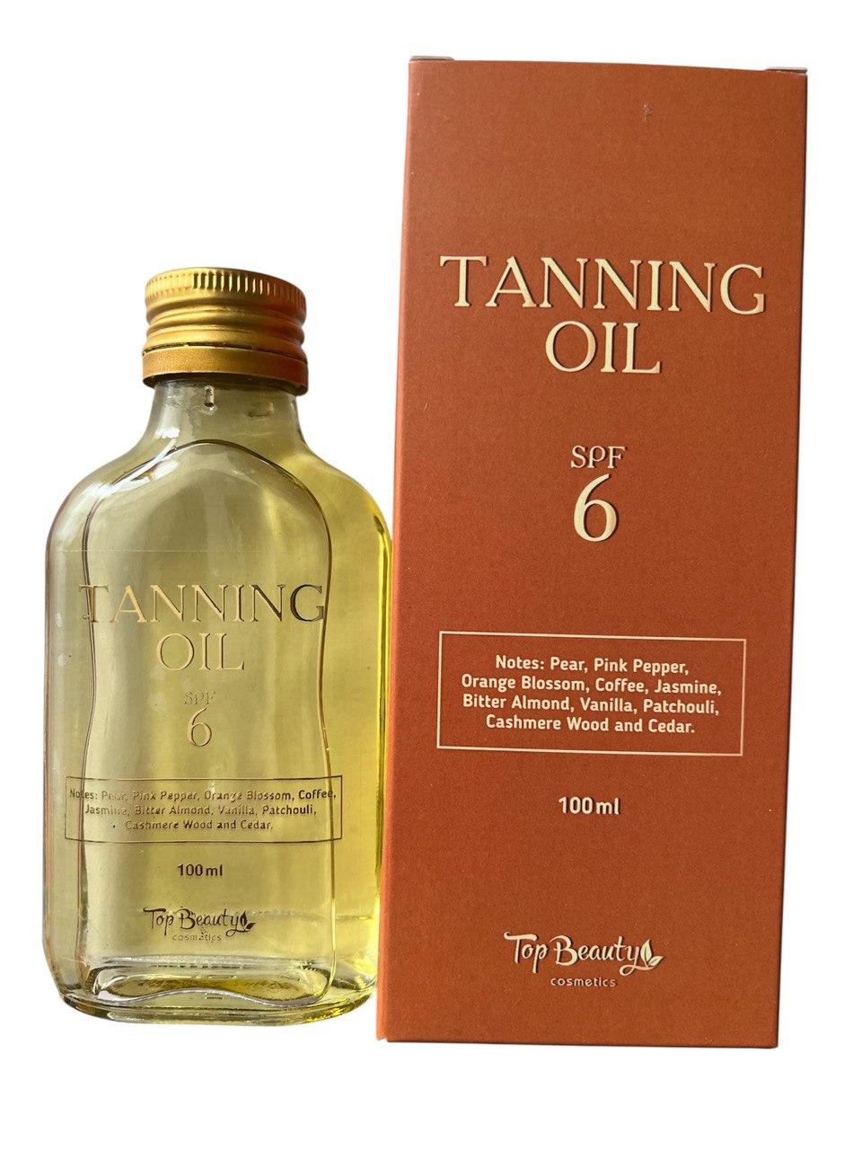 Олія для засмаги Top Beauty Tanning Oil SPF 6 100 мл, фото 1