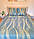 Набір постільної білизни Бязь Голд Люкс №бл553 Двуспальний розмір 200х220 на кнопках, фото 3