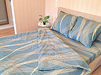 Набор постельного белья Бязь Голд Люкс №бл553 Двуспальный размер 200х220 на кнопках