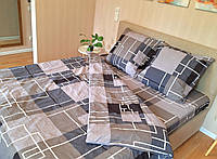 Набор постельного белья Бязь Голд Люкс №бл552 Двуспальный размер 200х220 на кнопках