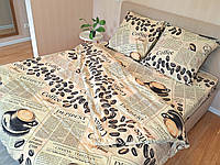 Комплект постельного белья Бязь Голд Люкс №бл551 Полуторный размер 150х220 на кнопках