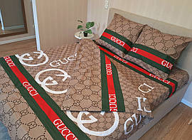 Простирадло двоспальне 175×220 см, бязь Голд Люкс