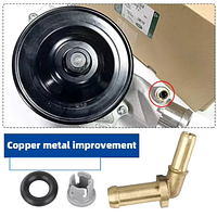 З’єднувач трубки виходу води термостата – LR049990, LR048474, для Land Rover Range Rover Sport, Discovery 4, Velar (5.0L, 3.0L)