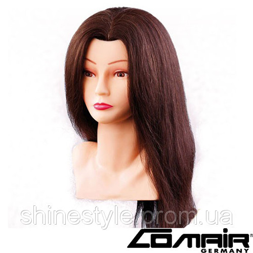 Навчальна голова-манекен для перукарів Comair "Bust" 40см, коричневі (7000798)