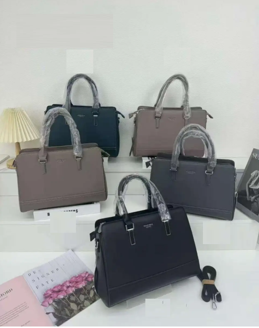 Сумка жіноча ділова на блискавці зі штучної шкіри у різних кольорах Fedya, фото 1