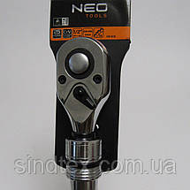 Ключ телескопічний тріскачковий, 1/2", 305 - 445 мм NEO tools, фото 3