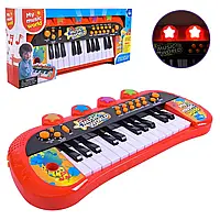 Електронне піаніно-іграшка з підсвіткою, розмір 40х6х17 см, арт. MY66311-S
