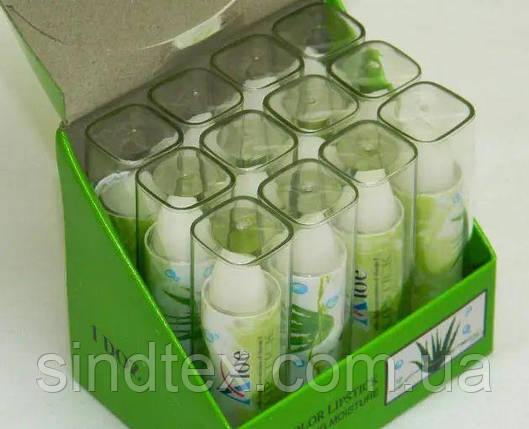 Гігієнічна помада для губ Aloe Lipstick, фото 3