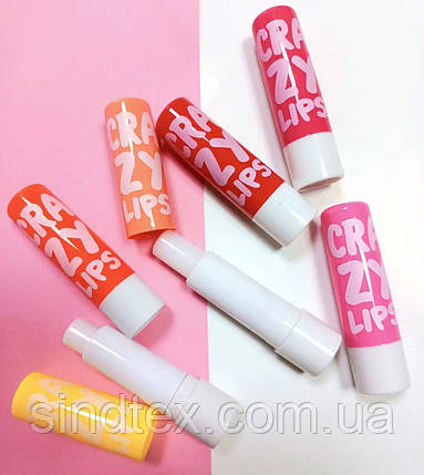Гігієнічна помада для губ Crazy Lips, фото 1