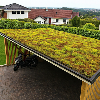 Влаштування зелених покрівель