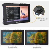Монітор для камери  FEELWORLD F5 PRO V4+акумулятор+зарядне та кейс, фото 5