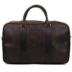 Дорожня сумка шкіряна RC-6827-4lx TARWA коричнева Crazy Horse