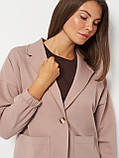 Жакет жіночий Мальта 25/Ж605-13 світло-коричневий S світло-коричневий (2901000450636), фото 2