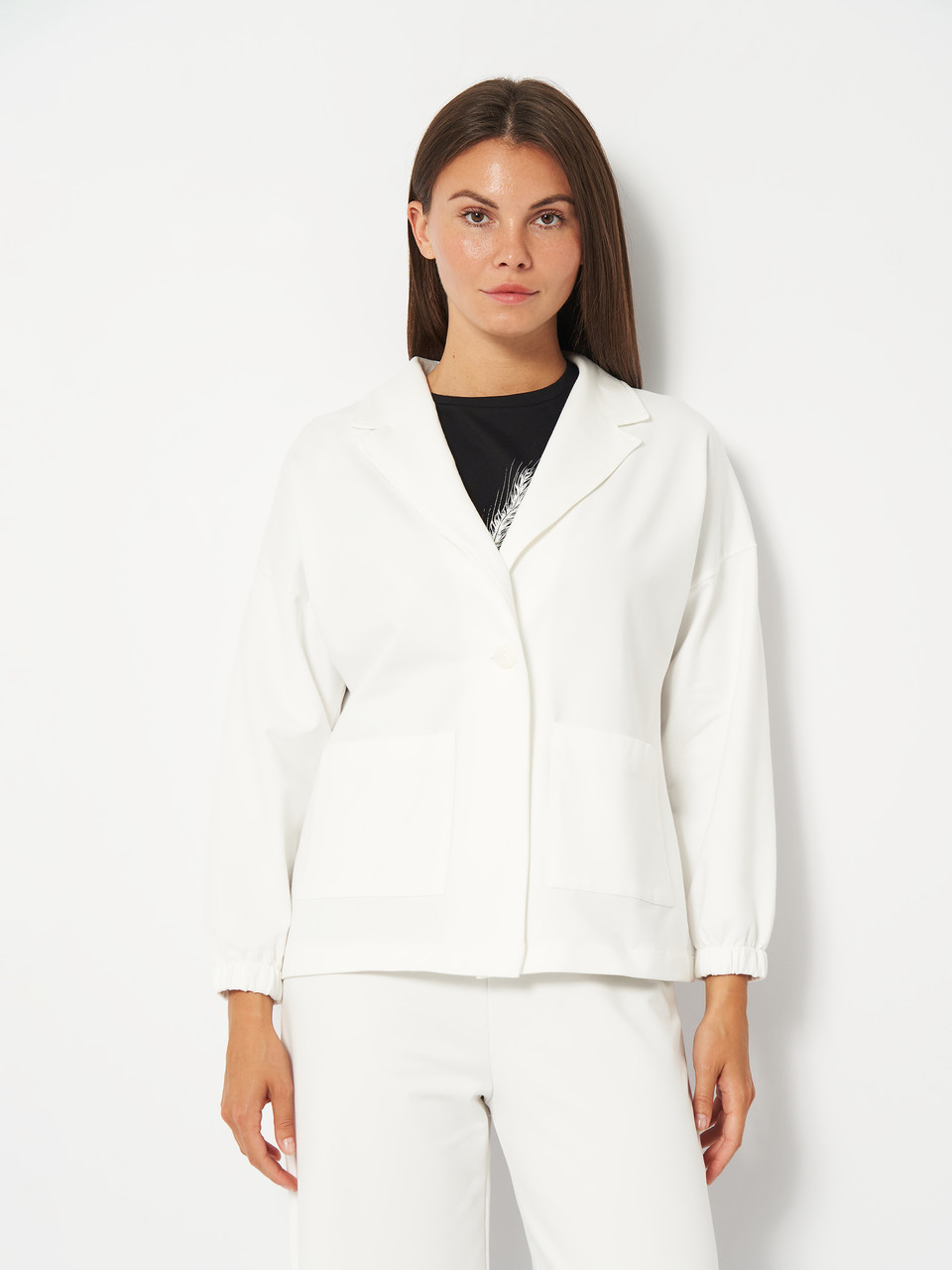 Жакет жіночий Мальта 25/Ж605-13 молочний S (2901000450988), фото 1