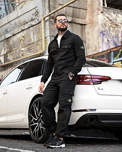 Костюм Stone island black РА5072