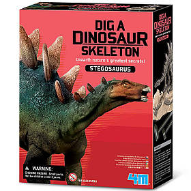 Науковий STEM набір Скелет стегозавра від 4M