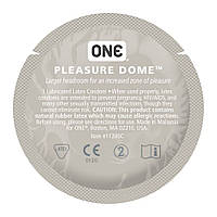 Набір латексних презервативів One Pleasure Dome із розширеною головкою (ціна за 5 шт.)