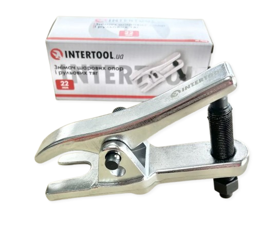 Знімач шарових опор і рульових тяг 22 мм 30мм/56мм INTERTOOL HT-7035, фото 1