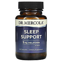 Підтримка сну, Sleep Support, Dr. Mercola, 5 мг, 30 капсул
