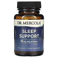 Підтримка сну, Sleep Support, Dr. Mercola, 10 мг, 30 капсул