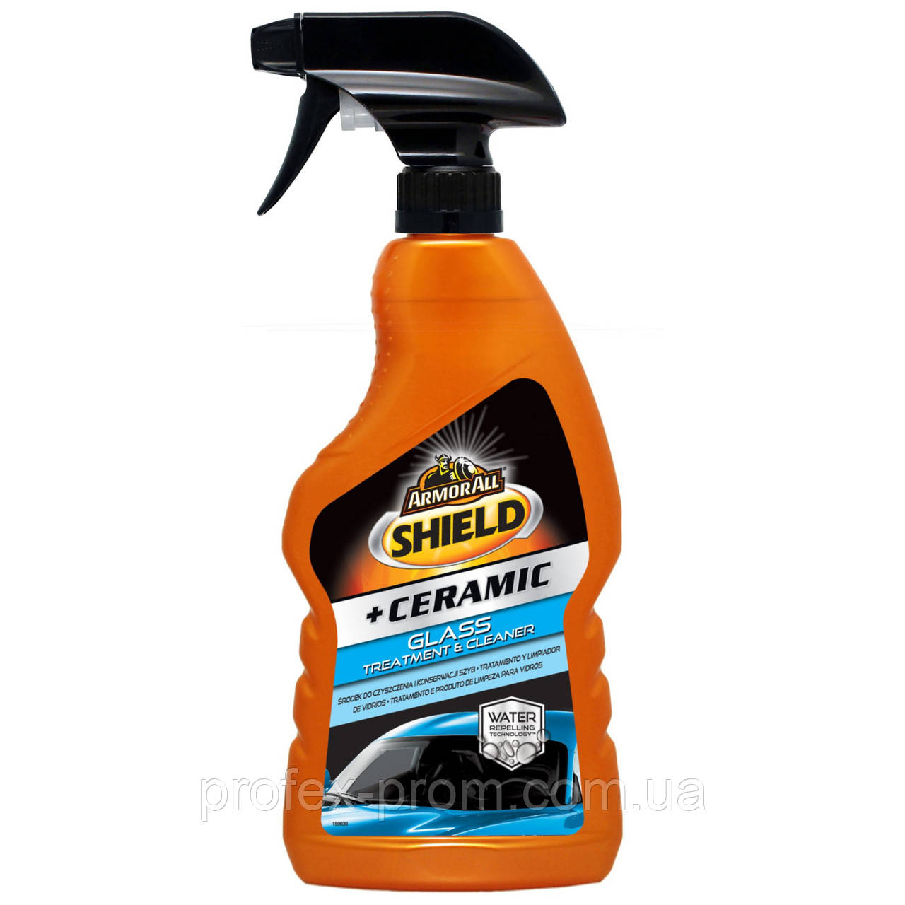 Керамічне очищення скла Armor All Shield + Ceramic Glass Treatment and Cleaner, 500мл (шт.), фото 1