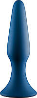 Анальная пробка со стопером на присоске синяя Dream Toys MENZSTUFF - онлайн мультимаркет Love&Life