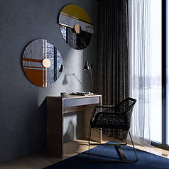 Стіл письмовий Міні з висувною шухлядою Еверест Сіті-750 75,2х38х74,6 см Дуб сонома/Графіт (DTM-071105)