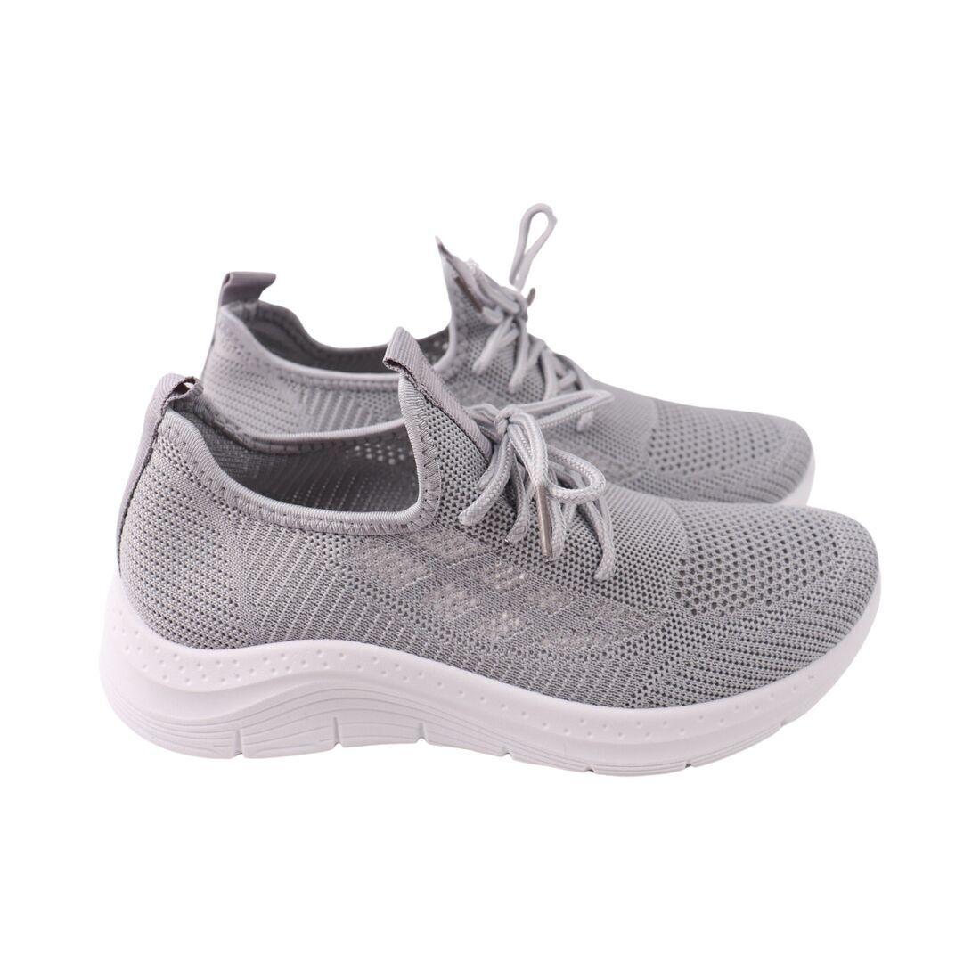 Кросівки жіночі Fashion сірі текстиль, 40, фото 1