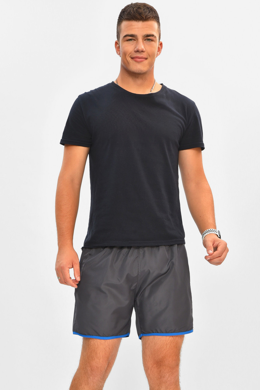 Шорти чоловічі темно-сірого кольору р.2XL 204545P, фото 1