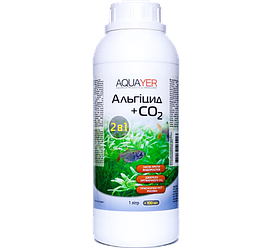 Засіб AQUAYER Альгіцид+СО2 проти червоних водоростей акваріума, 1 л